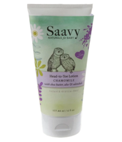 Saavy Naturals Baby Head to Toe Lotion Chamomile