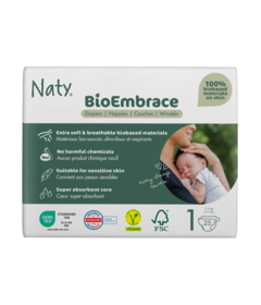 Naty Bioembrace Diapers Size 1