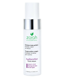 Zorah Biocosmetiques Hydraconfort-Triple Action Face Cream