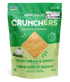 Hippie Snacks Crunchers Sour Cream & Onion