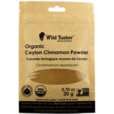 Wild Tusker Organic Ceylon Cinnamon Powder Wild Tusker Organic Ceylon Cinnamon Powder