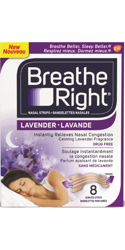 Buy Breathe Right Nasal Strips Lavender at Well.ca | Free Shipping $35 ...