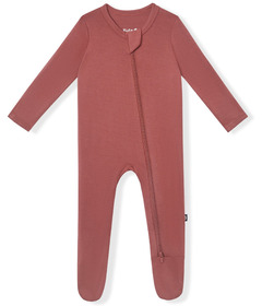 Kyte BABY Zippered Footie Ember