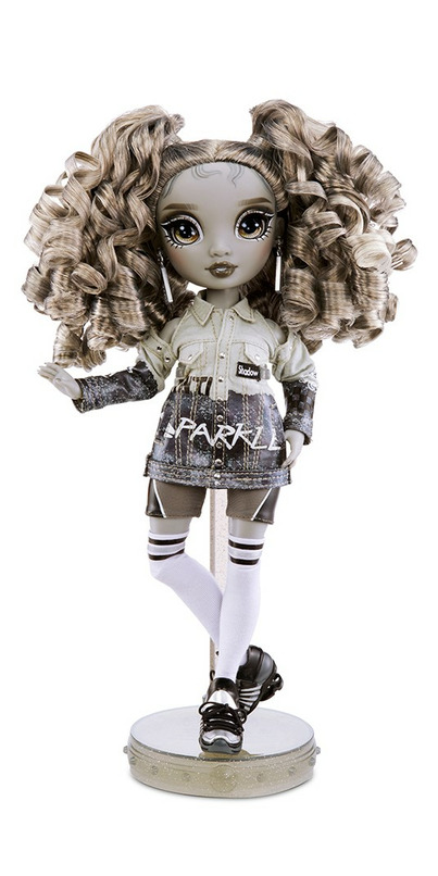 Buy Rainbow High Top Secret Grayscale Fashion Doll Nicole Steel At Well 