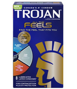 Trojan All The Feels Préservatifs en latex lubrifiés