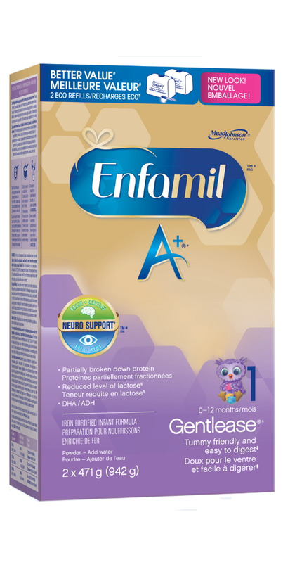 Switching from enfamil clearance a+ to gentlease