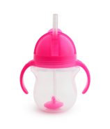 Munchkin Any Angle Weighted Straw Trainer Cup Pink