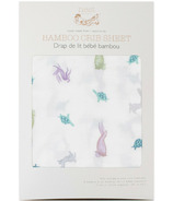 Nest Designs Fitted Bamboo Crib Sheet The Tortoise & The Hare