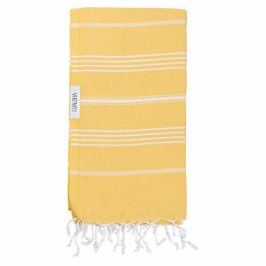 Buy Lualoha Turkish Towel Classic Yellow at Well.ca | Free Shipping $35 ...
