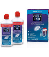 Clear Care Solution nettoyante et désinfectante triple action pour verres de contact