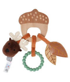 Little Big Friends Wooden Rattle Forest