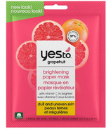 Yes To Grapefruit Brightening Paper Mask Su with Tray