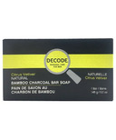 DECODE Bamboo Charcoal Bar Soap Citrus Vetiver