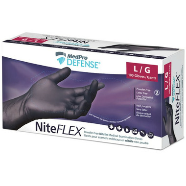 MedPro Defense NiteFlex Nitrile Powder Free Gloves MedPro Defense NiteFlex Nitrile Powder Free Gloves
