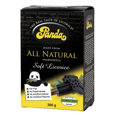 licorice panda soft natural