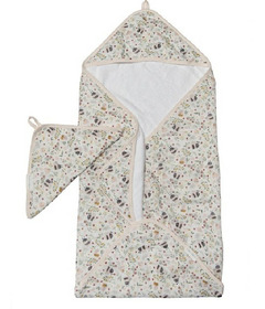Loulou Lollipop Hooded Towel Set Bumble Bees