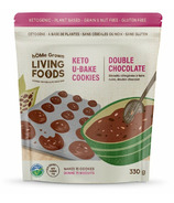 Accueil Grown Living Keto U-Bake Cookie Mix Double Chocolat