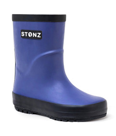 Stonz Kids Waterproof Rain Boots Navy