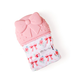 Itzy Ritzy Itzy Teething Mitt Bow