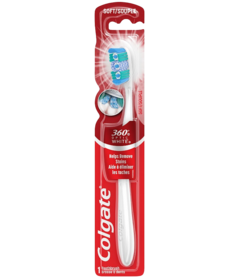 Colgate 360 Optic White Whitening Toothbrush Soft