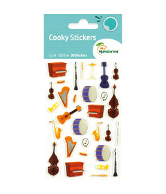 My Mandarine Cooky Stickers Musical Instruments