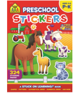 School Zone Preschool Sticker Book
