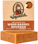 Dr. Squatch Soap Bar Wood Barrel Bourbon