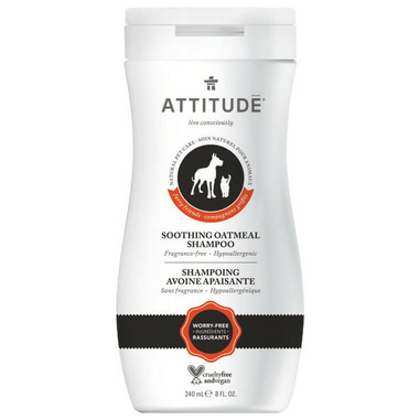 ATTITUDE Furry Friends Soothing Oatmeal Pet Shampoo Fragrance Free ATTITUDE Furry Friends Soothing Oatmeal Pet Shampoo Fragrance Free