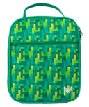 Montii Co Insulated Lunch Bag Ice Pack Included Pixels