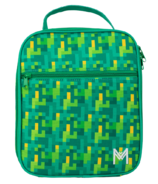 Montii Co Insulated Lunch Bag Ice Pack Included Pixels
