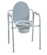 Drive Medical Folding Steel Commode