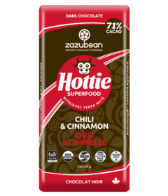 zazubean Hottie Chili & Cinnamon 71% Dark Chocolate