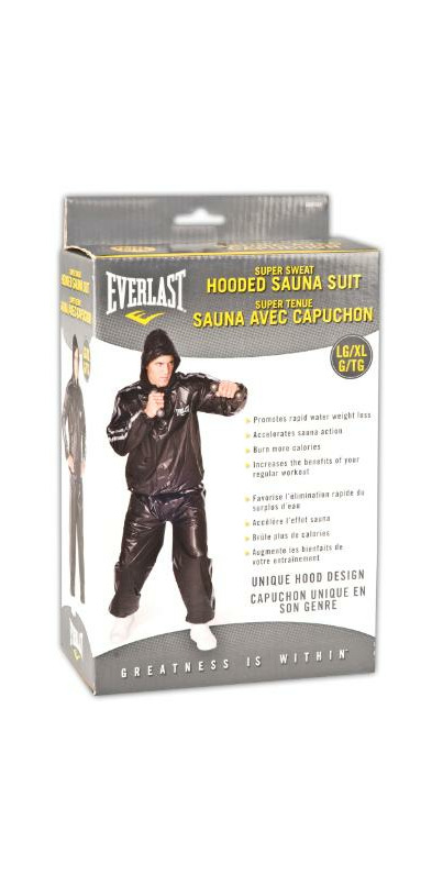 everlast hooded sauna suit
