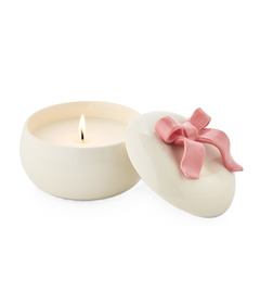 ILLUME Bow Ceramic Candle Coconut Milk Mango
