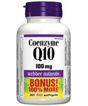 Webber Naturals Coenzyme Q10 100 mg
