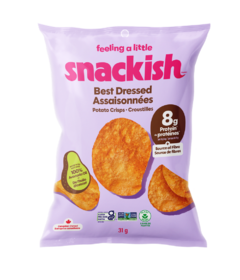 Snackish Potato Crisps Best Dressed 