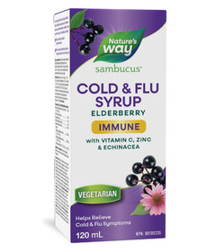 Nature's Way Sambucus Elderberry Immune Support Cold & Flu