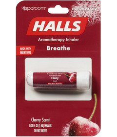 Halls Essential Oil Inhaler Cherry