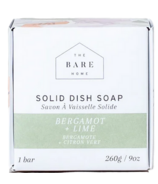 The Bare Home Solid Dish Soap Bergamot + Lime