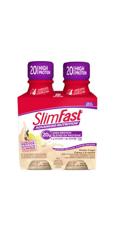 Buy SlimFast Advanced Nutrition Meal Replacement Shake Vanilla Cream at ...