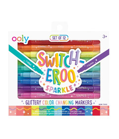 OOLY Switch-Eroo Sparkle Glittery Colour Changing Markers