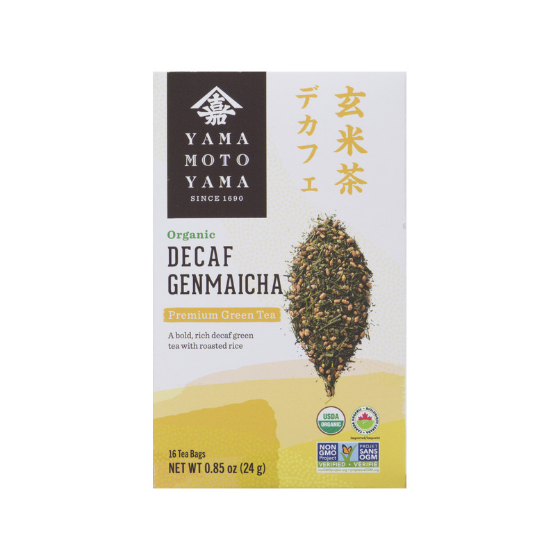 Buy Yamamotoyama Premium Green Tea Organic Decaf Genmaicha at Well