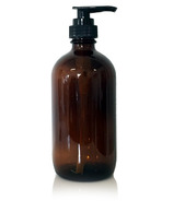 Cocoon Apothecary Glass Amber Bottle with Pump - Exclusive to Well.ca