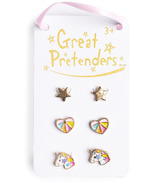 Great Pretenders Boutique Cheerful Studded Earrings 3 Paires