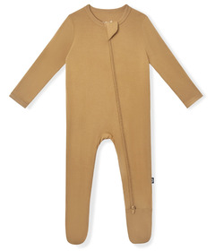 Kyte BABY Zippered Footie Ochre