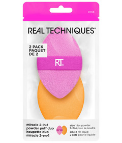 Real Techniques Miracle 2-1 Powder Puff Duo