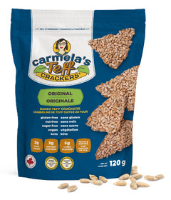 Carmela's Teff Crackers Baked Teff Crackers Original