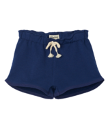 Hatley Navy French Terry Paper Bag Shorts