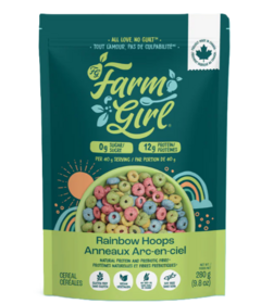 Farm Girl Cereal Rainbow Hoops