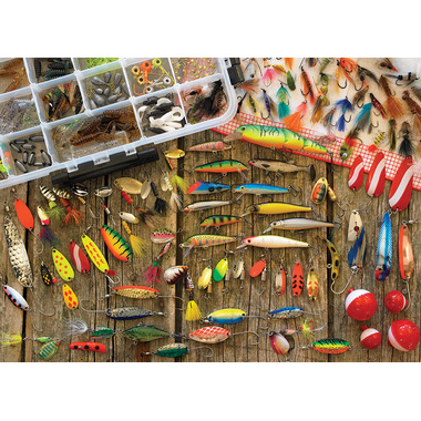 Buy Cobble Hill Puzzle Fishing Lures at